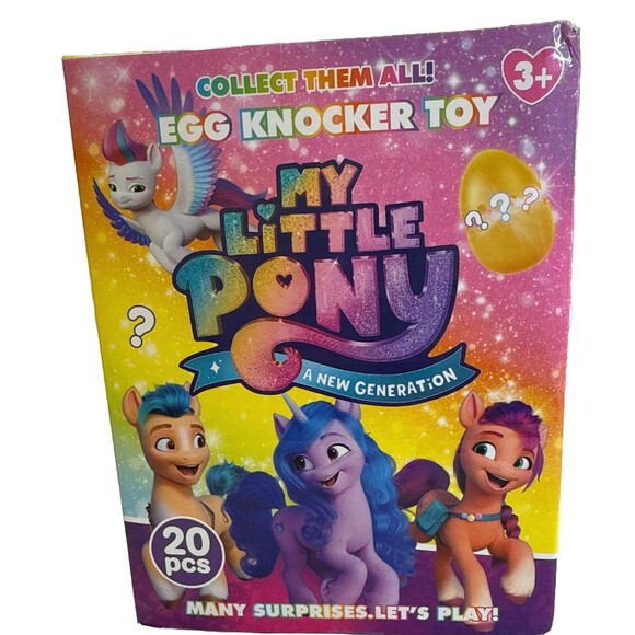 Inspired My Little Pony: A New Generation - 20 Piece Egg Knocker Toy Set - Picture 1 of 6